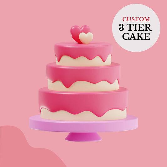 Custom 3-Tier Cake