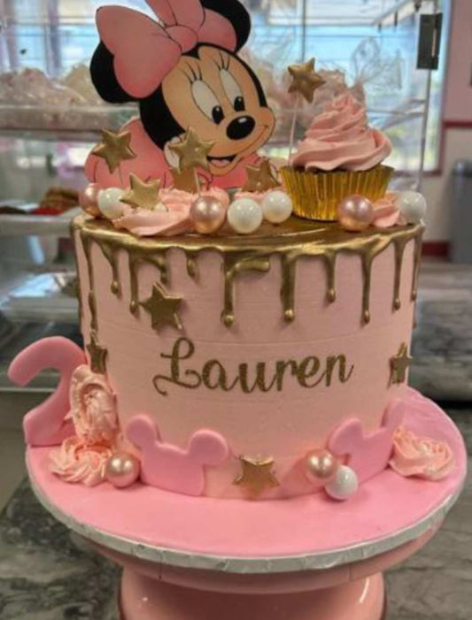 Pastel Minnie (Alimenta a 8-12 personas)