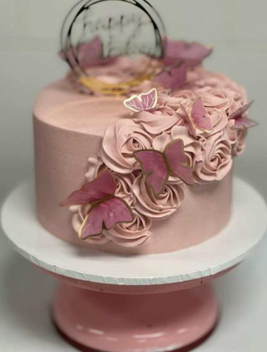 Pastel de mariposa (alimenta a 8-12 personas)